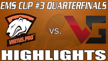 CS:GO Virtus Pro vs Very Games De_Nuke - EMS Summer Cup 3 - Highlights