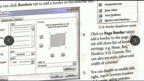 sub: computer std:6:ch.2: Page formatting in MS- word 2010(part 3)