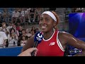 Coco Gauff On-Court Interview | United Cup 2026 Semifinal