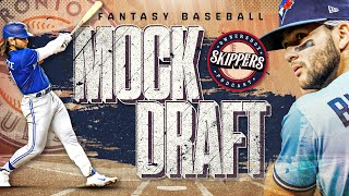Live Fantasy Baseball Mock Draft | Skippers
