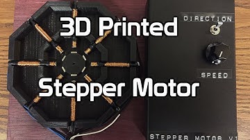 3D Printed Stepper Motor 🔴