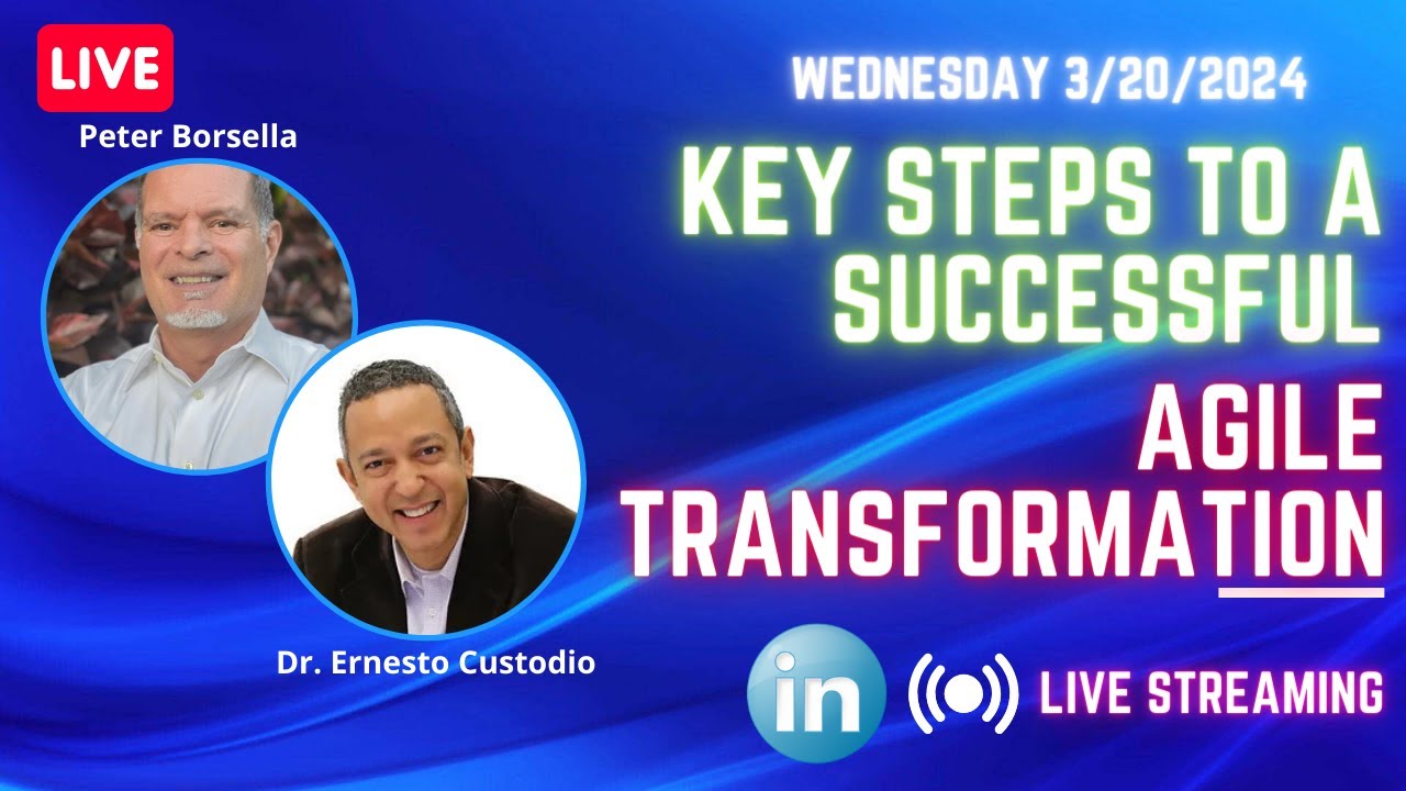 Key steps to a successful Agile Transformation! 👨‍🏫👨‍🏫