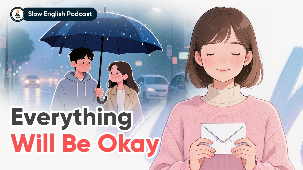 Everything Will Be Okay, Slowly | Slow English Conversation | The Cozy English