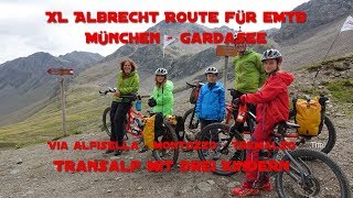 2018 XL Albrecht Route für eMTB mit drei Kindern