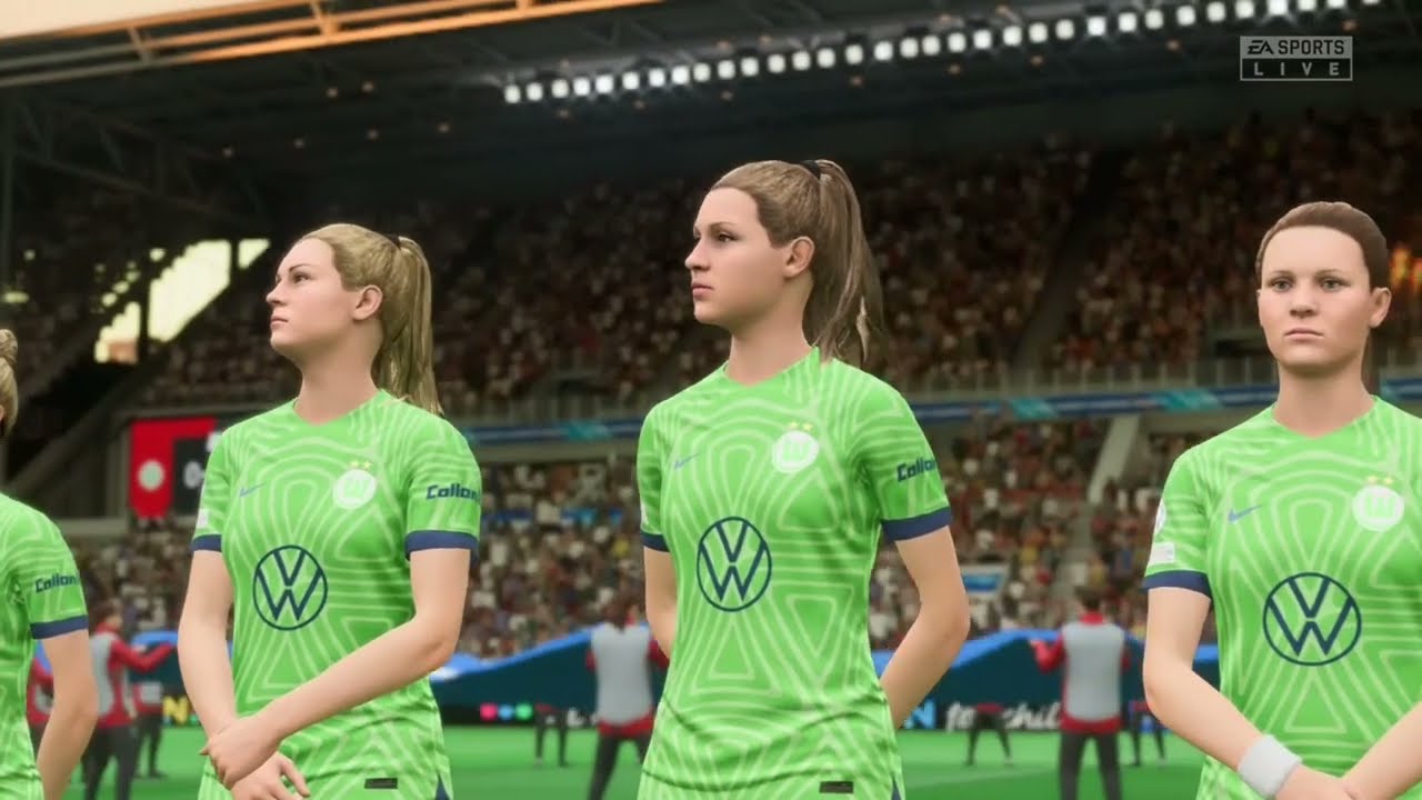 Финал Лиги чемпионов УЕФА среди женщин — FIFA 23 — победа «Вольфсбурга»