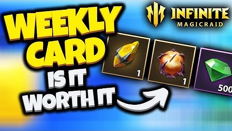 [Infinite Magicraid] Is It Worth It??? Weekly Card & Privilege Changes