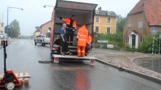 Översvämmning i Mariannelund