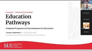 SUU's Education Pathways Webinar | September 8, 2026