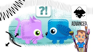 Inkscape Tutorial - Easily create simple Brush Patterns using Power Strokes