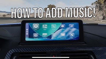 How to install music on the RoyalRenderings CarPlay system | BeamNG.Drive mods