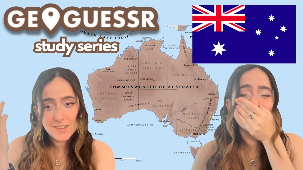 Getting Cracked At GeoGuessr: AUSTRALIA🇦🇺 | Study Series