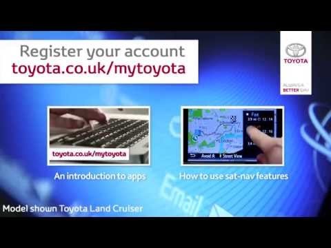 Toyota Touch 2: How To Set Up An Online Account