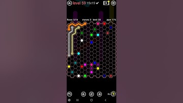 How To Solve Flow Free Hexes Premium 15x15 Mania Level 59 Board Walk Through Solution Walkthrough