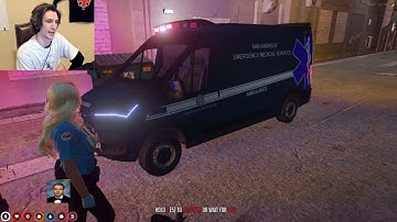 xQc Regrets Trying to give RP to Cops on Shift 3