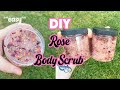 DIY Rose 🌹 Body Scrub 🧼😍 | **easy**