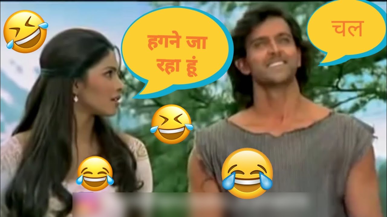 Koi mil Gaya movie Comedy. best funny video . dubbing video || Koi Mil Gaya