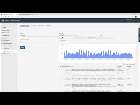 vRealize Log Insight Cloud - Log Management Features