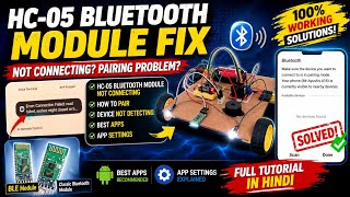 HC-05 Bluetooth Module Fix 2026 | BLE vs Classic Bluetooth Explained | Full Hindi Guide #HC05