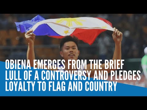 Obiena emerges from the brief lull of a controversy and pledges loyalty to flag and country