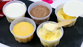 কাপ আইসক্রিম- কোন প্রকার ক্রিম ছাড়াই ৩টি স্বাদে ( ভ্যানিলা, মেংগ্যো, চকলেট )| Home made Ice cream screenshot 1