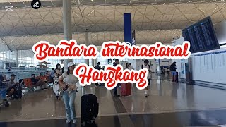 Suasana bandara Hongkong siang hari#bandara#internasional#hongkong#sianghari #suasana