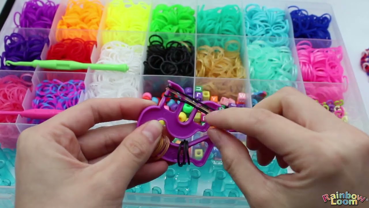 Rainbow Loom Mega Combo Set Loomi Pals Sticker Pendants Bracelet Making Kit  review｜TikTok Search