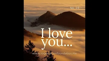 I LOVE YOU MORE THAN YESTERDAY... Card No. 19 - (By Roger Carlon Foundation)