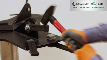 Safe Striking Wrench - Self-Securing Slugging Wrench - Safewrench®