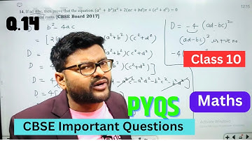 If ad ≠bc, then prove that the equation.(a² + b²)x²+2(ac+bd)x+(c²+d²)=0 has no real roots. [CBS