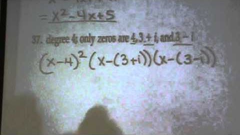 PreCalculus Homework 4.6