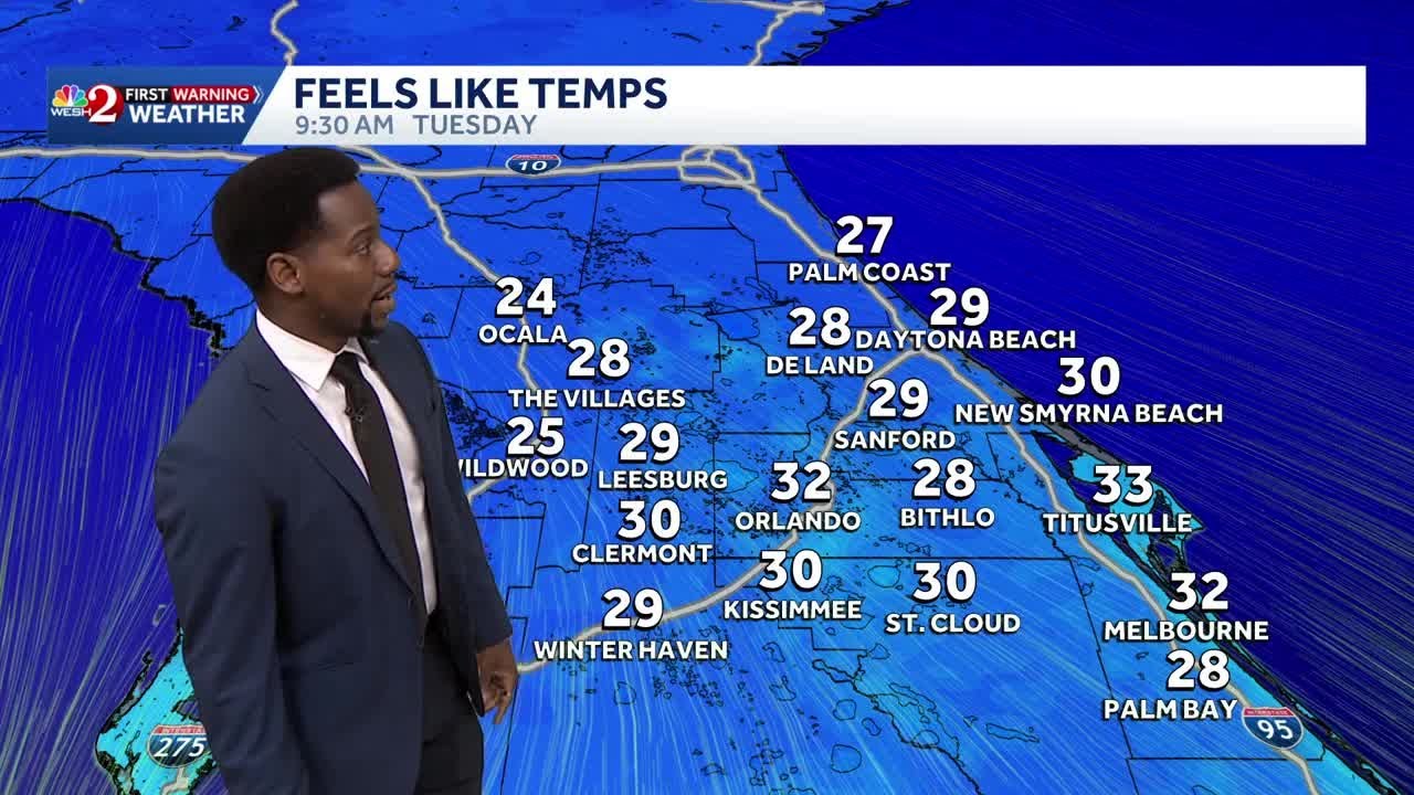 Central Florida turning up the heat before major cold plunge - YouTube