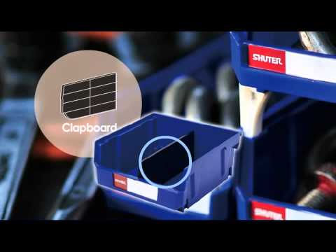 SHUTER NHB Ultra Stack & Hanging Bins - YouTube