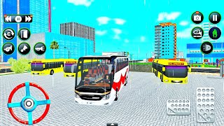 US Bus Simulator Driving Games Coach Bus  Public transportation Android Gameplay #1 screenshot 2