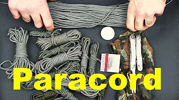 Was kann man alles mit Paracord machen?