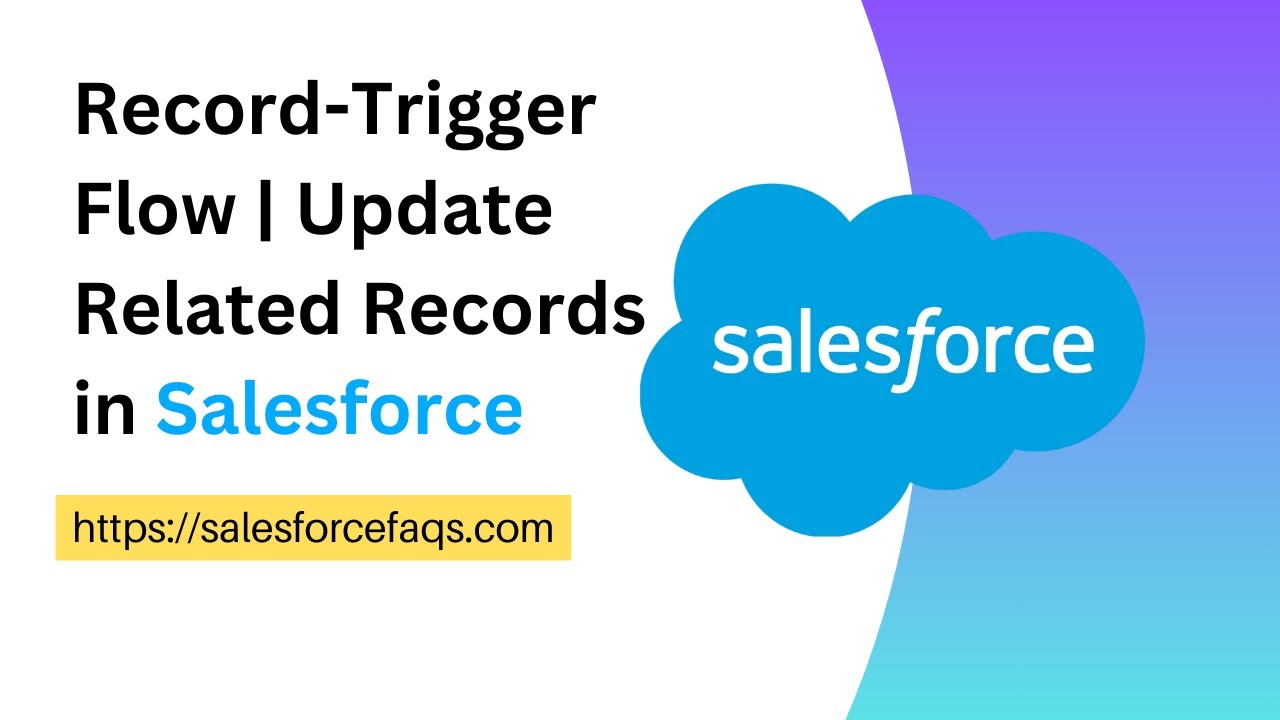 Record Trigger Flow in Salesforce | Update Related Records Using Flow ...