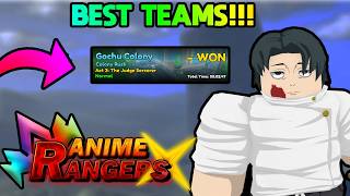 The best Two Teams For Gochu Colony Anime Rerangers X