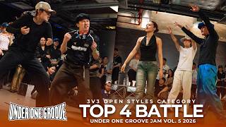 NHA vs Team Jeongjun | 3v3 Open Styles Top 4 | Under One Groove Jam Vol. 5 2026 | RPProd