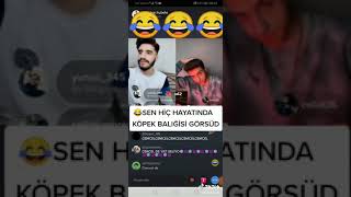 Sen Hi̇ç Hayatinda Köpek Baliği̇si̇ni̇ Gördün Cellat Hebele Komi̇k Anlar Cellat Hubele Canli Yayin😂😈🙋💪