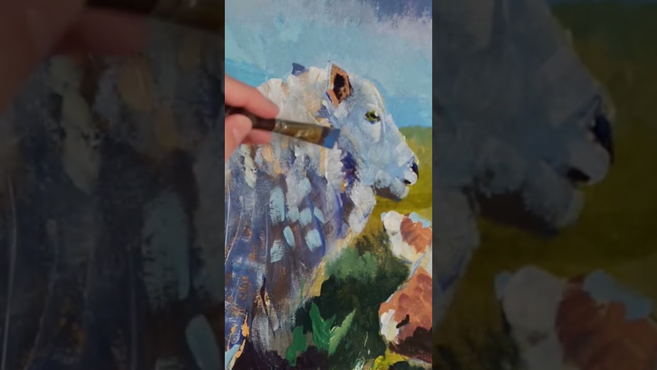 Рисование овец, часть 53