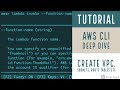 AWS CLI Deep Dive: Create a VPC, Subnets, Route Table, Instance with CLI