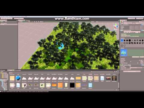 Unity3d Tytorial   Зеркало + деревья