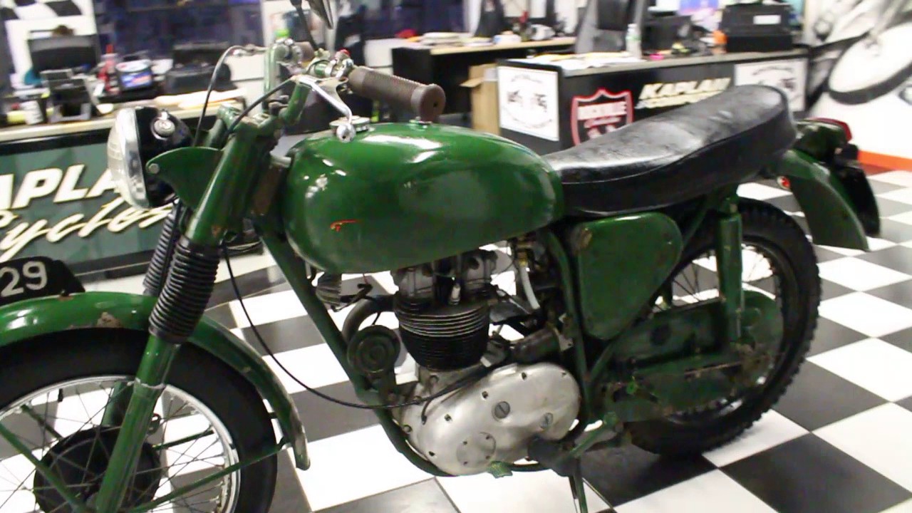 1967 BSA 350cc B40 WD YouTube