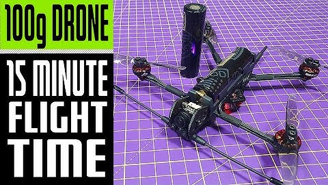 Rekon 3 Nano Long Range Drone / Full Review / 18650 Lithium-Ion  / 15 minutes flight time / Sub 120g