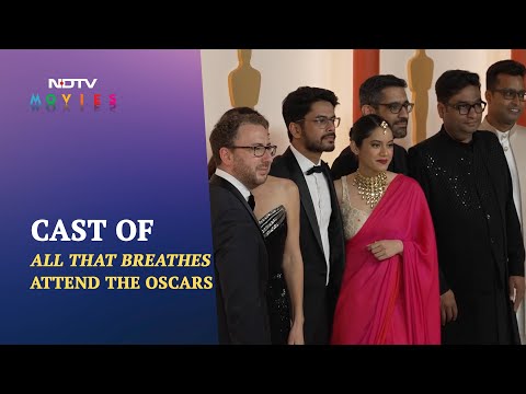 Indian Film Director Shaunak Sen And Cast Of All That Breathes At Oscars 2023