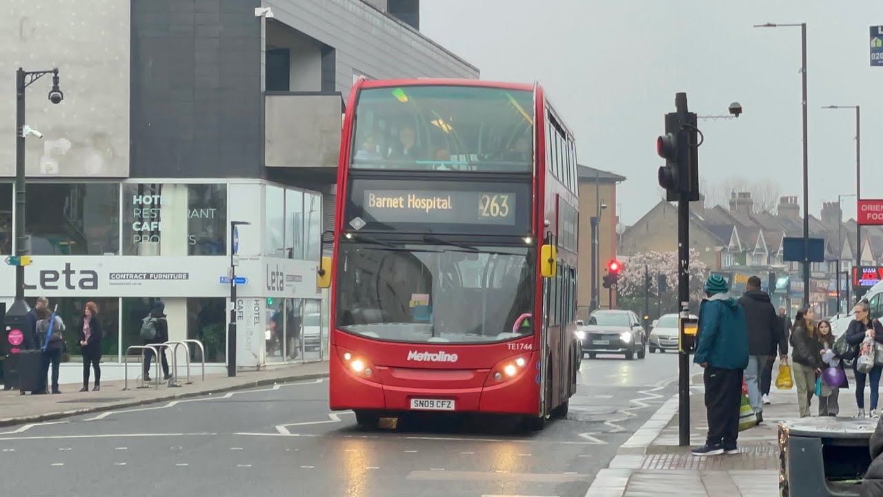 [ONLY 3 LEFT] Journey on TE1744 SN09CFZ - London Bus Route 263 - YouTube
