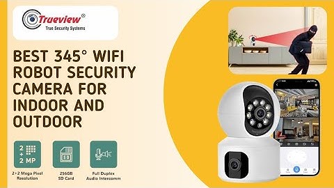 2MP+2MP Smart Linkage Robot Tracking Camera #trueview #cctv #cctvcamera #bestcctvcamera