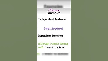 Clauses with examples #examples  #clauses #grammar #english #vocabulary @gargilnf