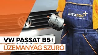 Hogyan cseréljünk Üzemanyagszűrő VW PASSAT Variant (3B6) - video útmutató