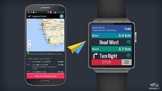 Guide Me - Reinvented | The Best Navigation Application for Samsung Gear 2/S screenshot 1