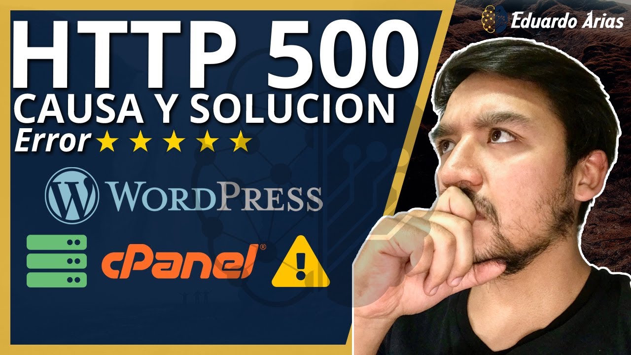 Error Http 500 Wordpress ⚠️ Solución desde Cpanel | 5 Causas 🚀 - YouTube